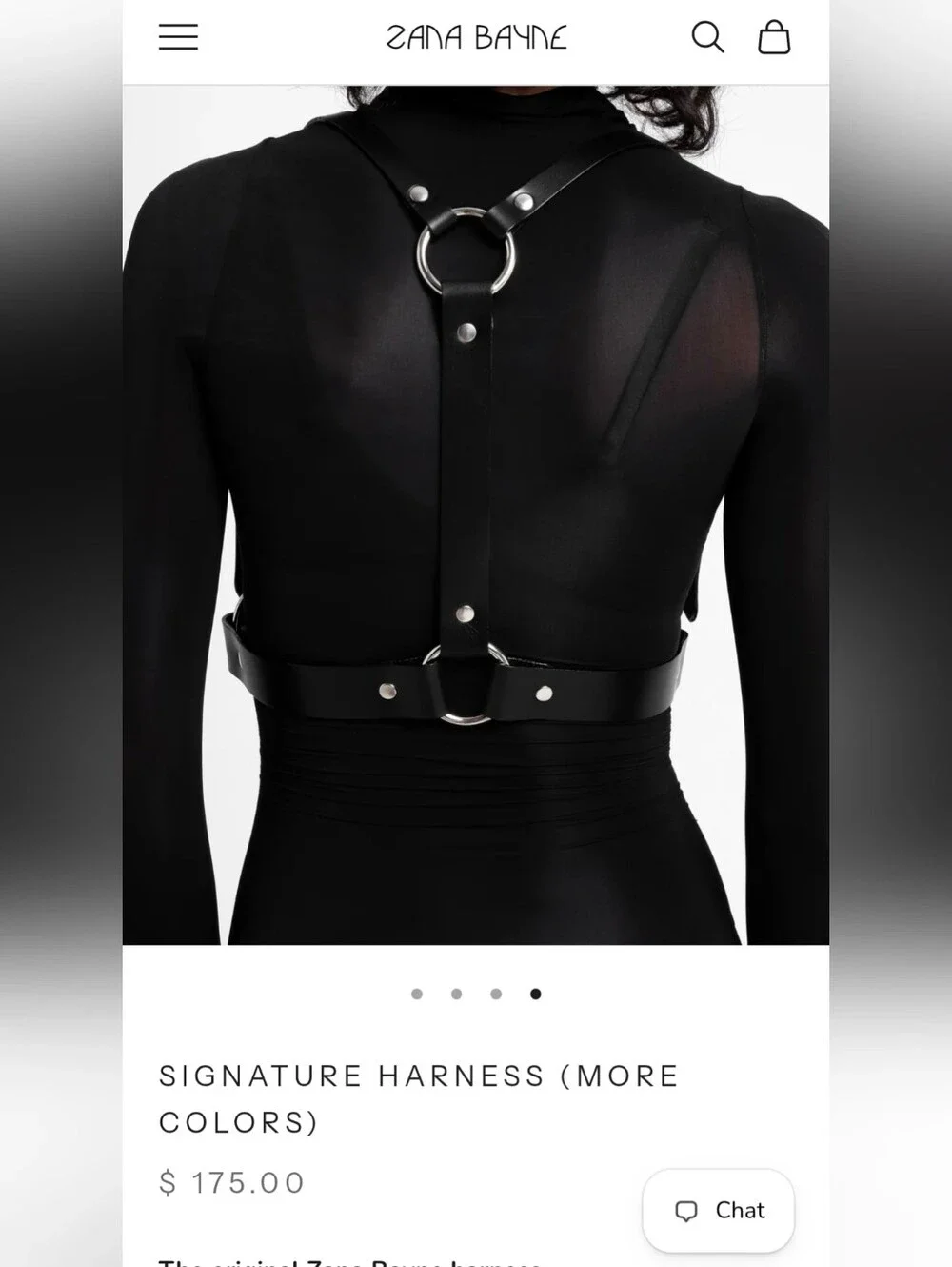 Zana Bayne Signatire Harness L